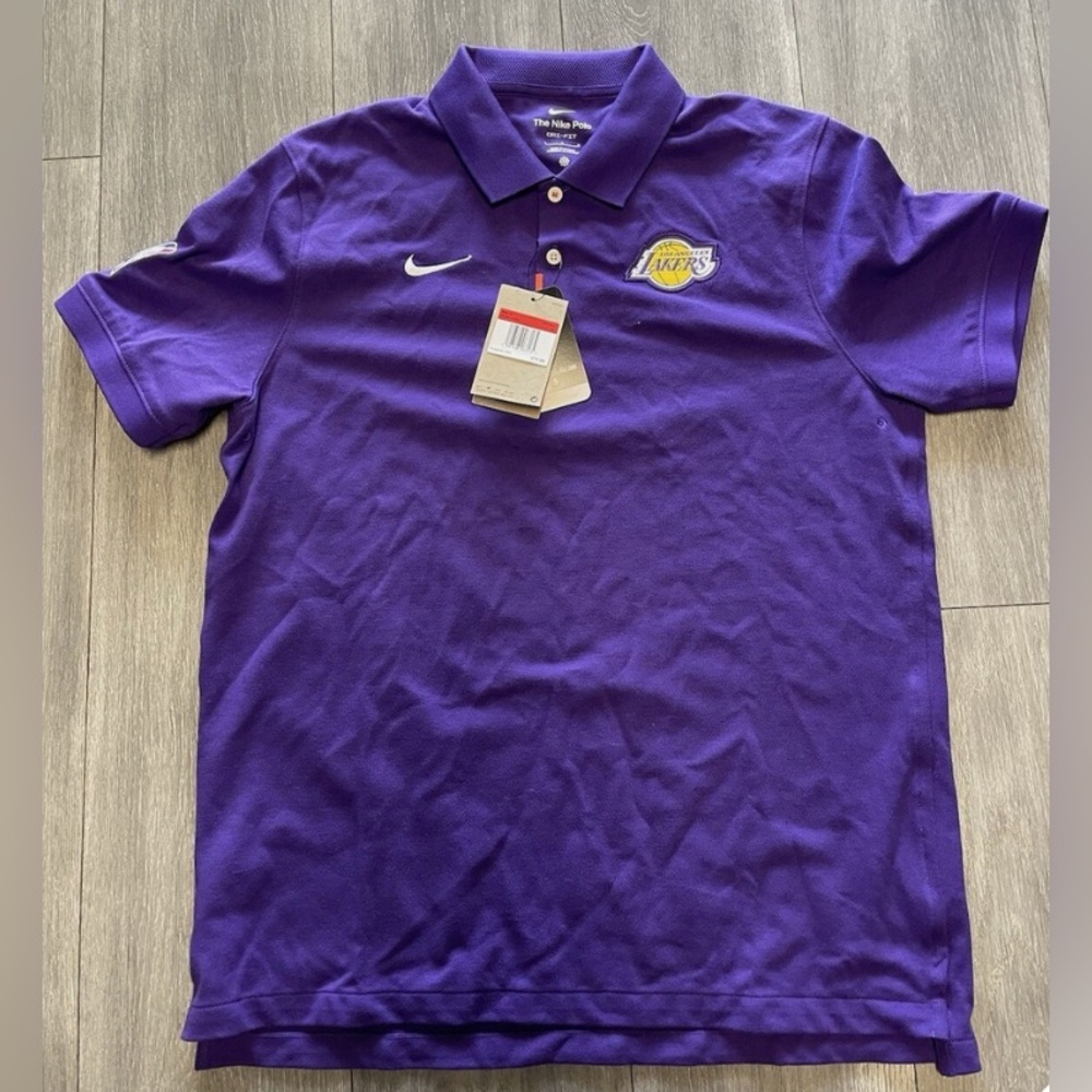 Nike Lakers Polo Shirt | Size M (NWT)